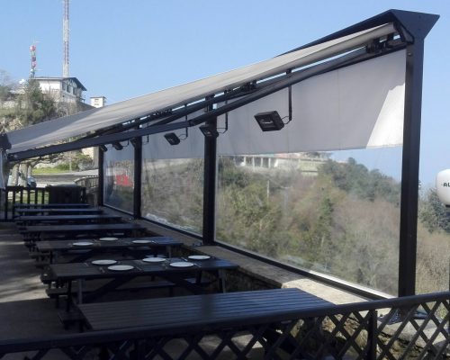 Calefactores Infrarrojos Restaurante Alaia Igeldo